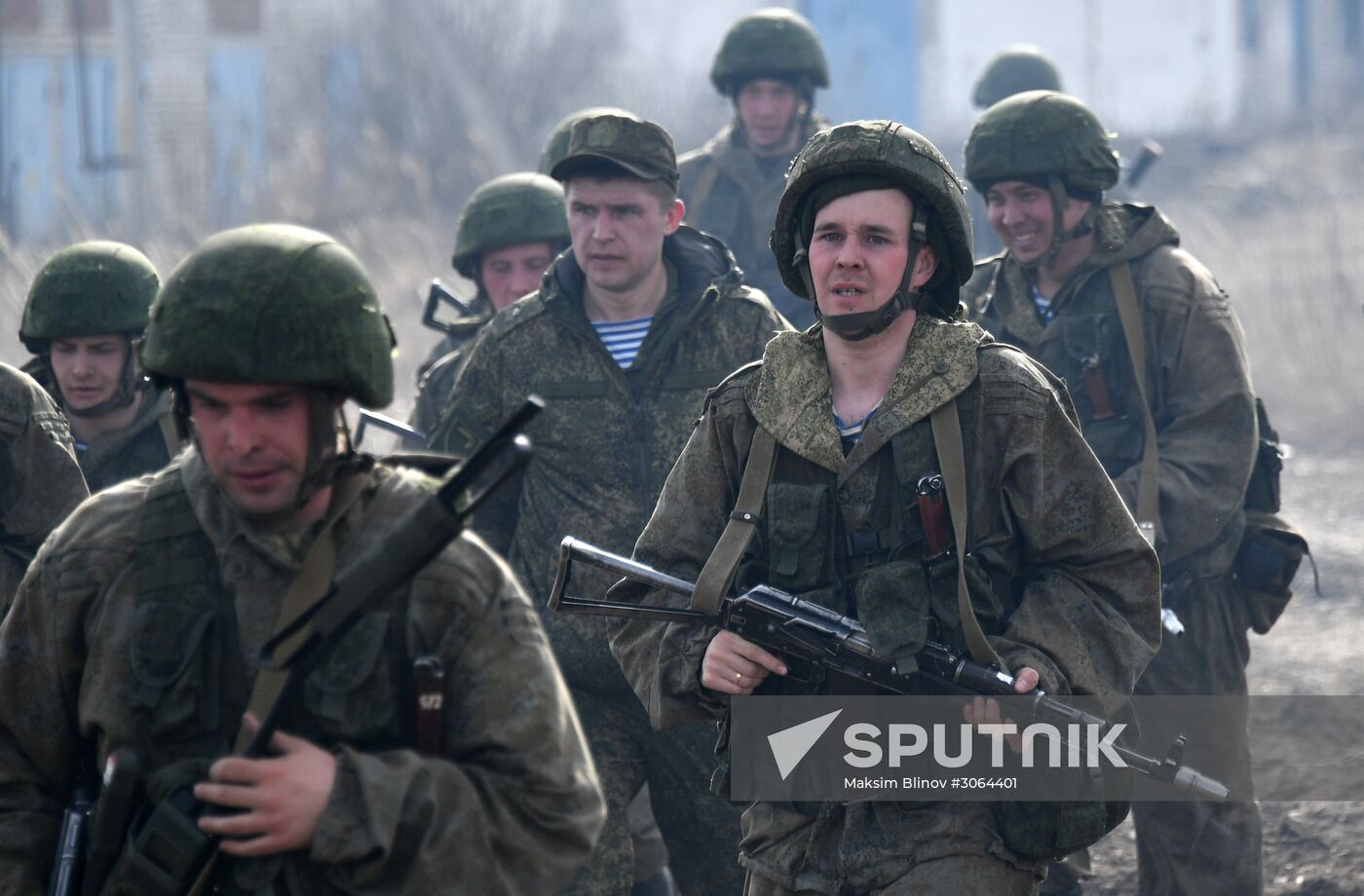 International military exercise of airborne troops in Vitebsk