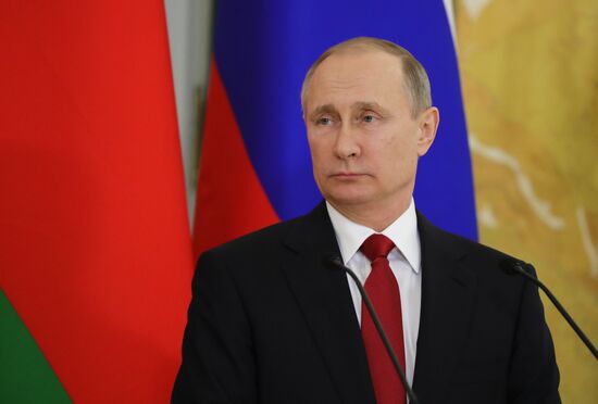 Russian President Vladimir Putin visits Northwestern Federal District