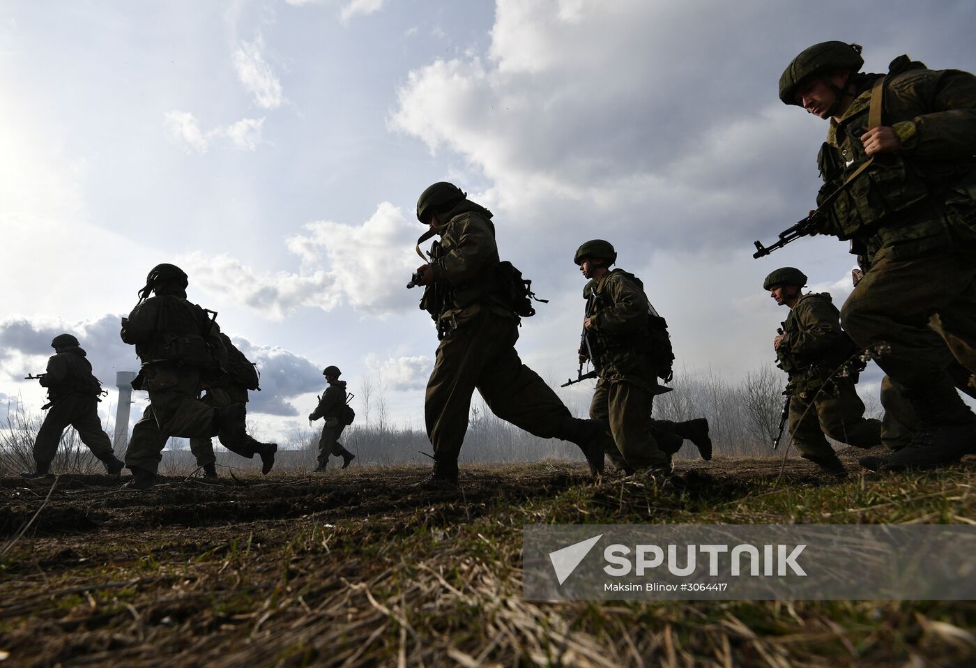 International military exercise of airborne troops in Vitebsk