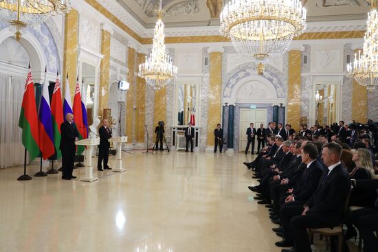 Russian President Vladimir Putin visits Northwestern Federal District