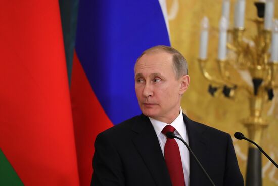 Russian President Vladimir Putin visits Northwestern Federal District