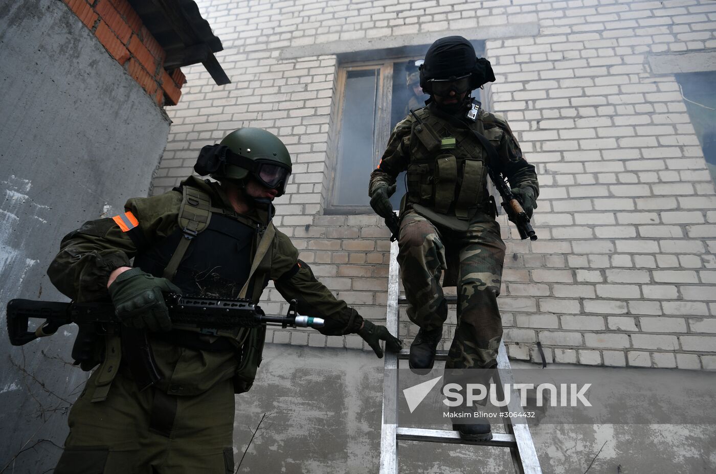 International military exercise of airborne troops in Vitebsk