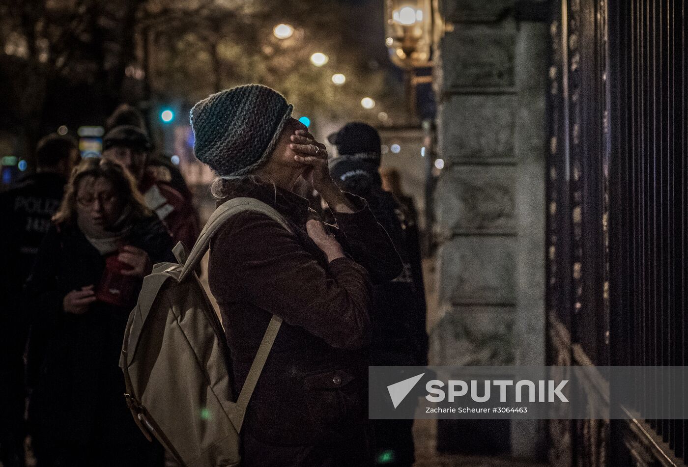 Flowers laid at Russian Embassies in memory of St. Petersburg metro blast victims
