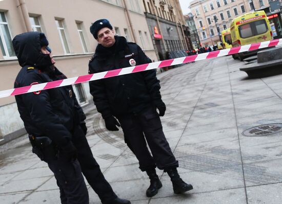 St.Petersburg metro explosion