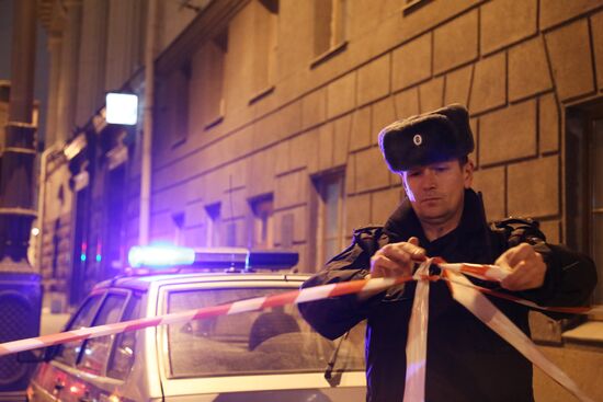 St.Petersburg metro explosion