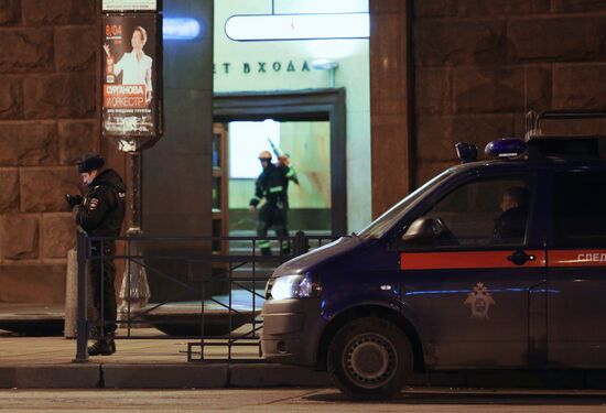 St.Petersburg metro explosion