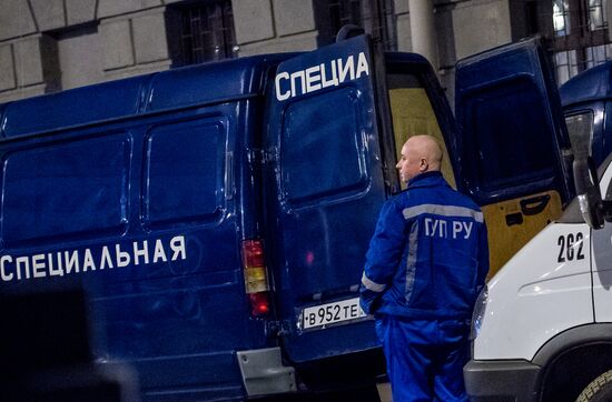 Explosions in the St.Petersburg metro