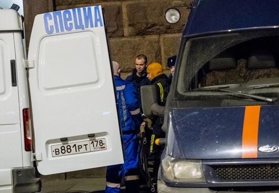 Explosions in the St.Petersburg metro