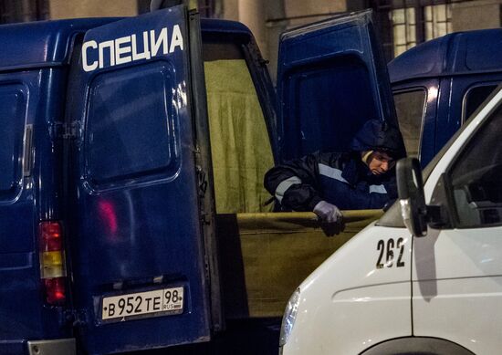 Explosions in the St.Petersburg metro