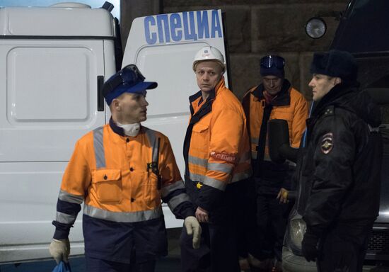 Explosions in the St.Petersburg metro