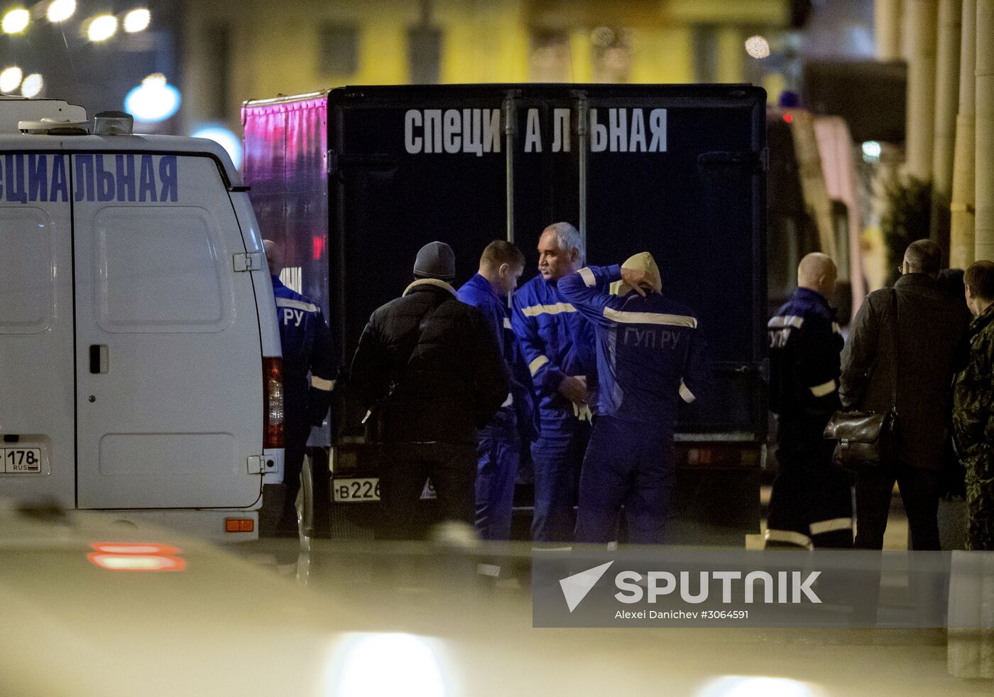 Explosions in the St.Petersburg metro