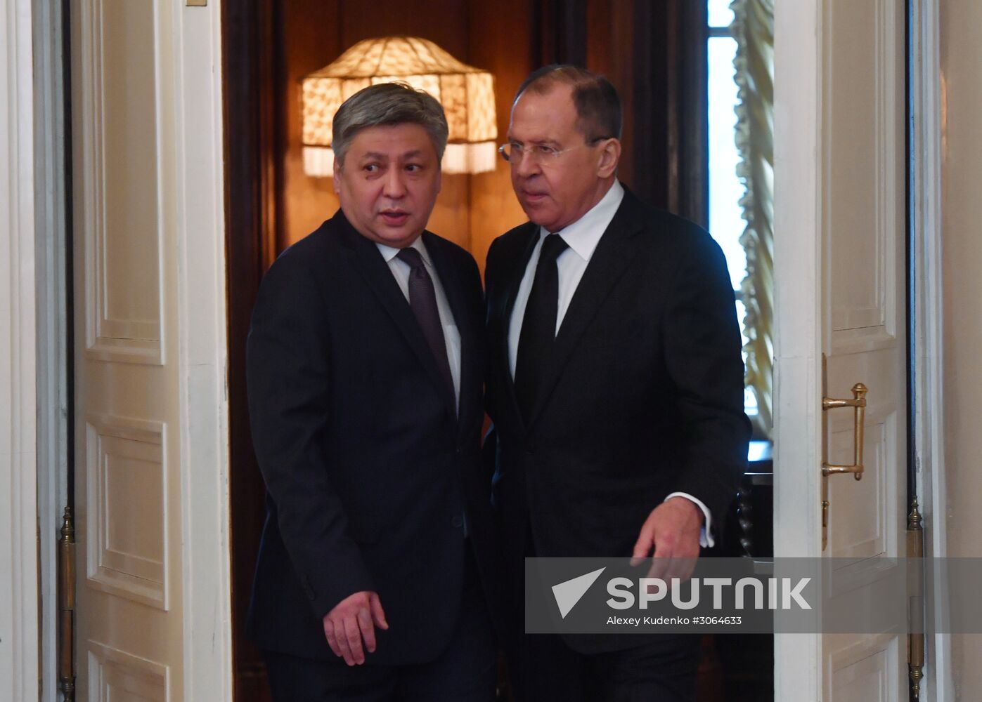 Sergei Lavrov meets with Kyrgyzstan's Foreign Minister Erlan Abdyldayev
