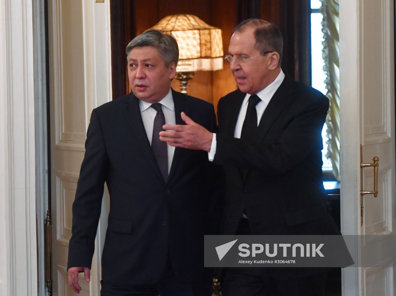 Sergei Lavrov meets with Kyrgyzstan's Foreign Minister Erlan Abdyldayev