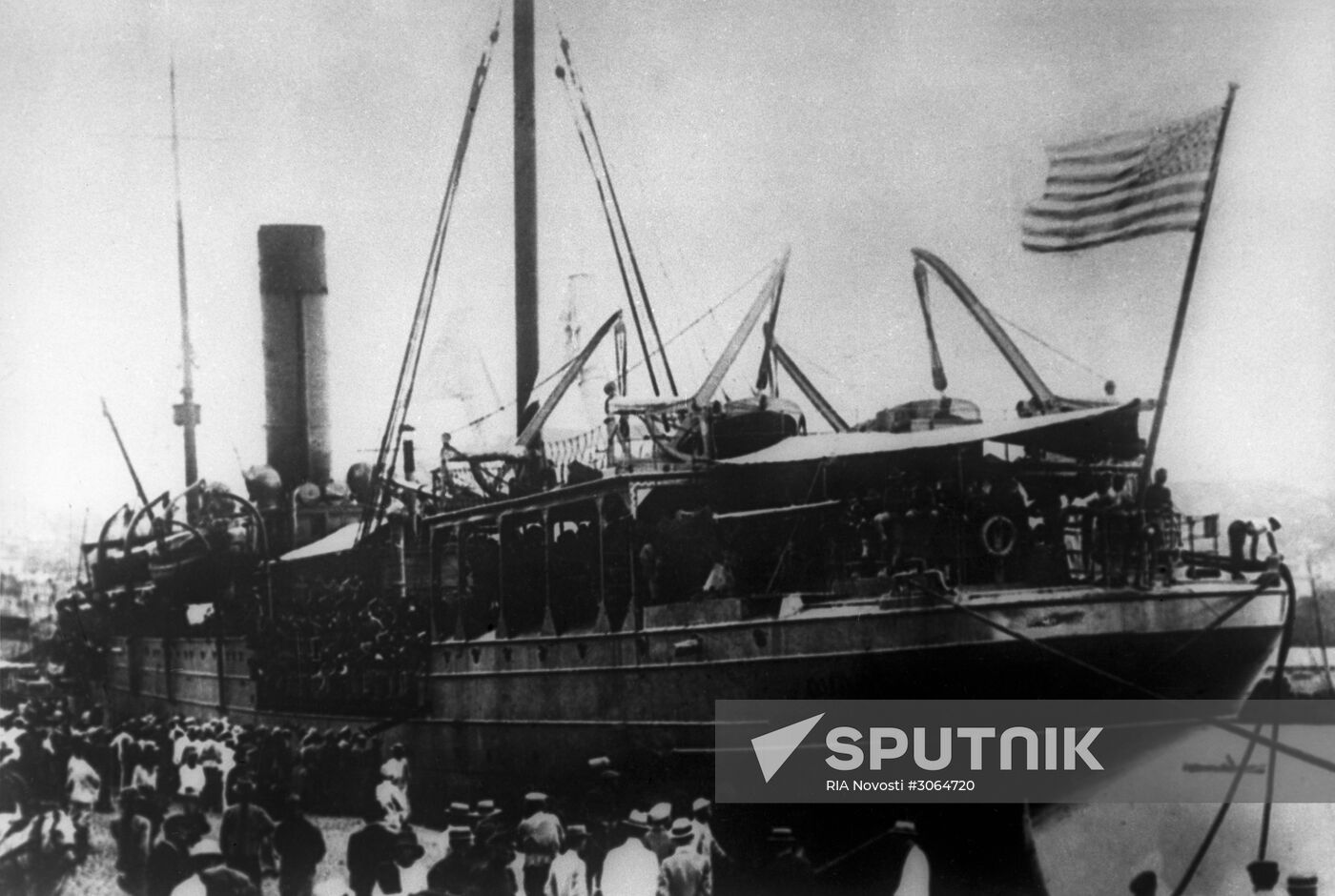 American troops landing in Vladivostok