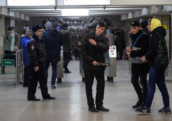 Security tightened in the Novosibirsk metro