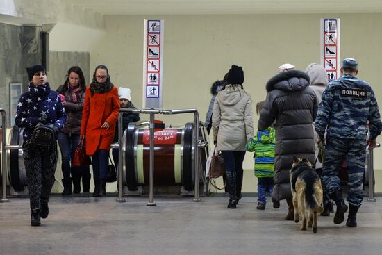 Security tightened in the Novosibirsk metro