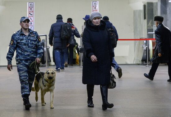 Security tightened in the Novosibirsk metro