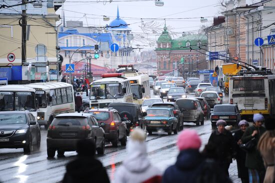 Russian cities. Tomsk
