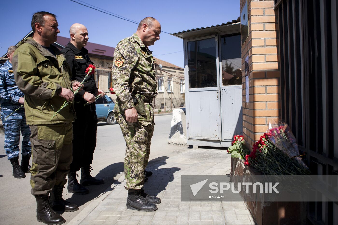 Flowers laid at Russian Embassies in memory of St. Petersburg metro blast victims