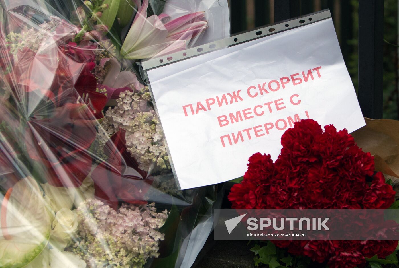 Foreign countries express solidarity with Russia following St. Petersburg metro bombing