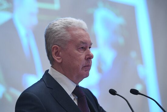 Expanded meeting of State Duma council with participation of Moscow Mayor Sergei Sobyanin