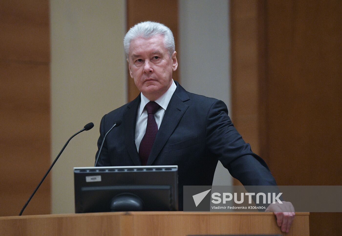 Expanded meeting of State Duma council with participation of Moscow Mayor Sergei Sobyanin