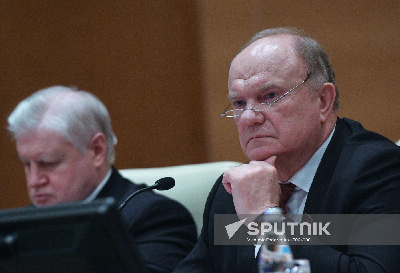 Expanded meeting of State Duma council with participation of Moscow Mayor Sergei Sobyanin