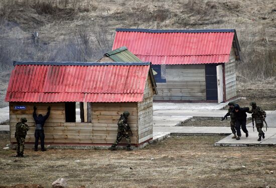 International military exercise of airborne troops in Vitebsk
