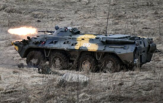 International military exercise of airborne troops in Vitebsk