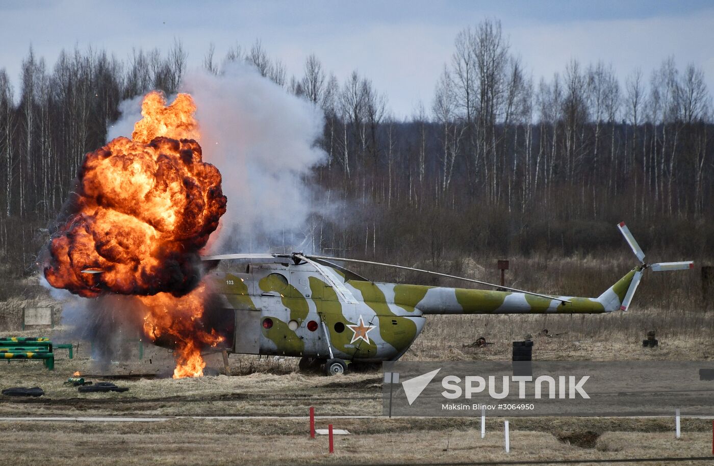 International military exercise of airborne troops in Vitebsk