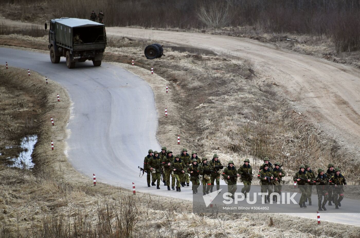 International military exercise of airborne troops in Vitebsk