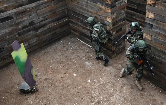 International military exercise of airborne troops in Vitebsk