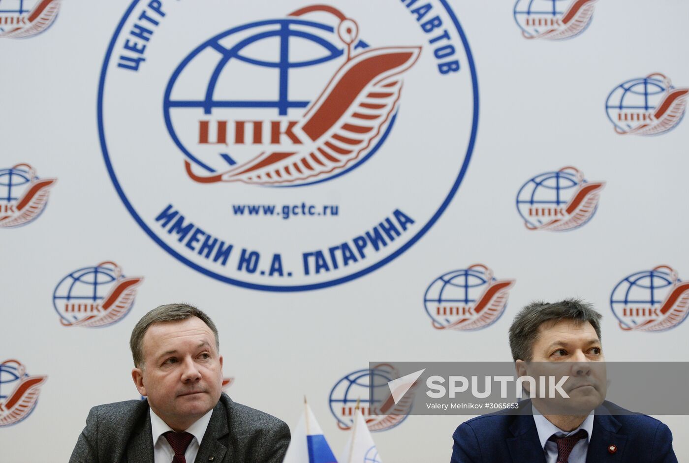 News conference on recruitment of cosmonauts