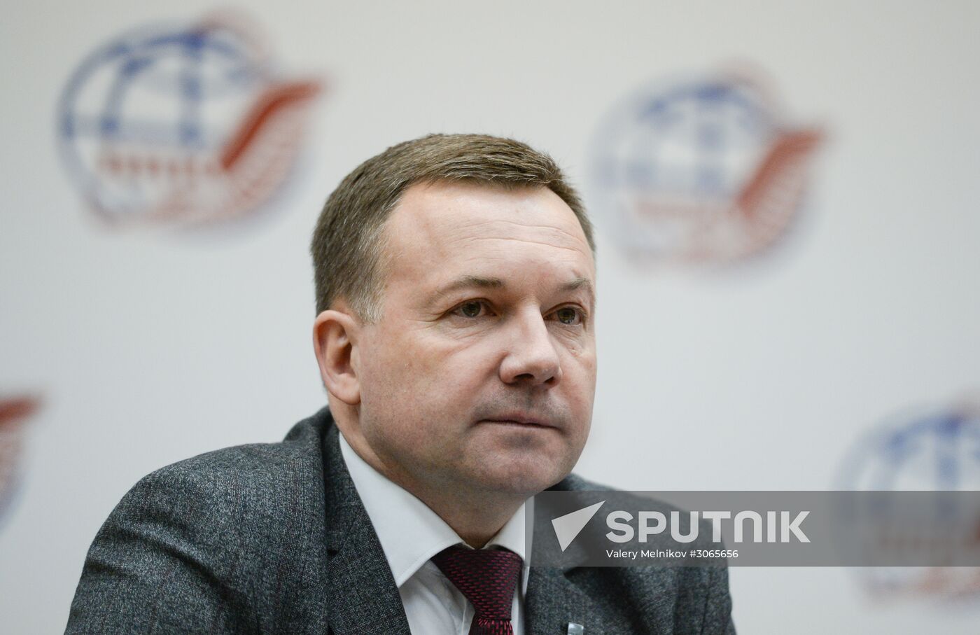 News conference on recruitment of cosmonauts