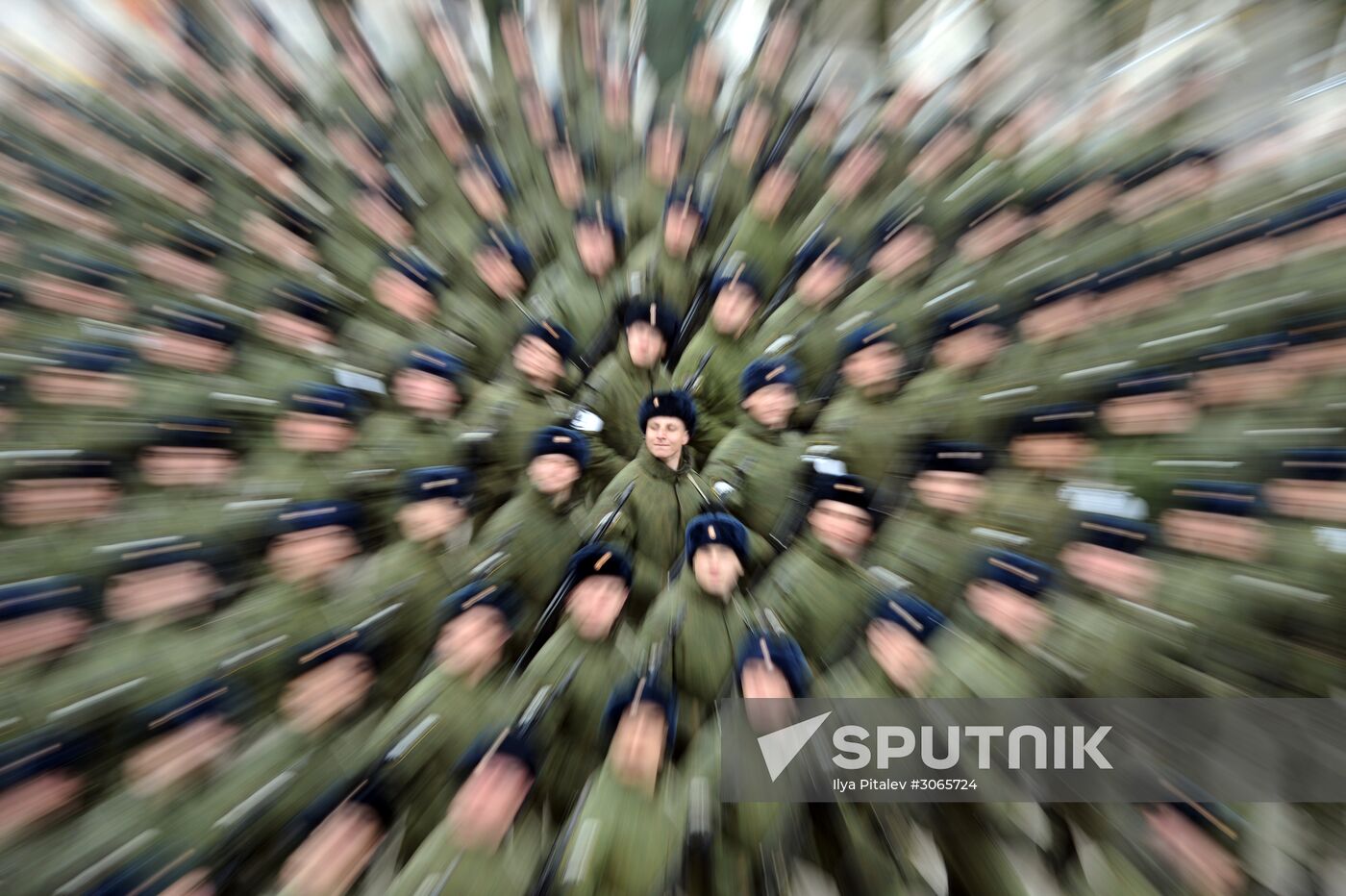 Joint drill for marching personnel of Moscow Garrison ahead of military parade