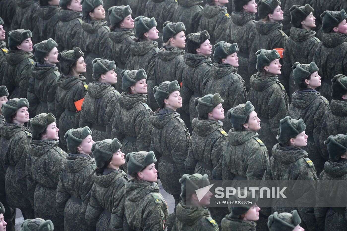 Joint drill for marching personnel of Moscow Garrison ahead of military parade