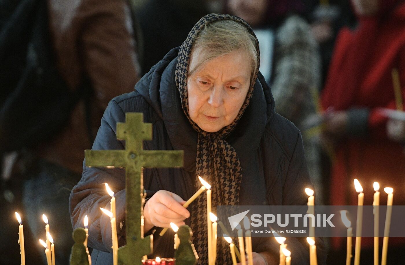 Memorial service for victims of St. Petersburg Metro blast at St. Trinity Cathedral in St. Petersburg