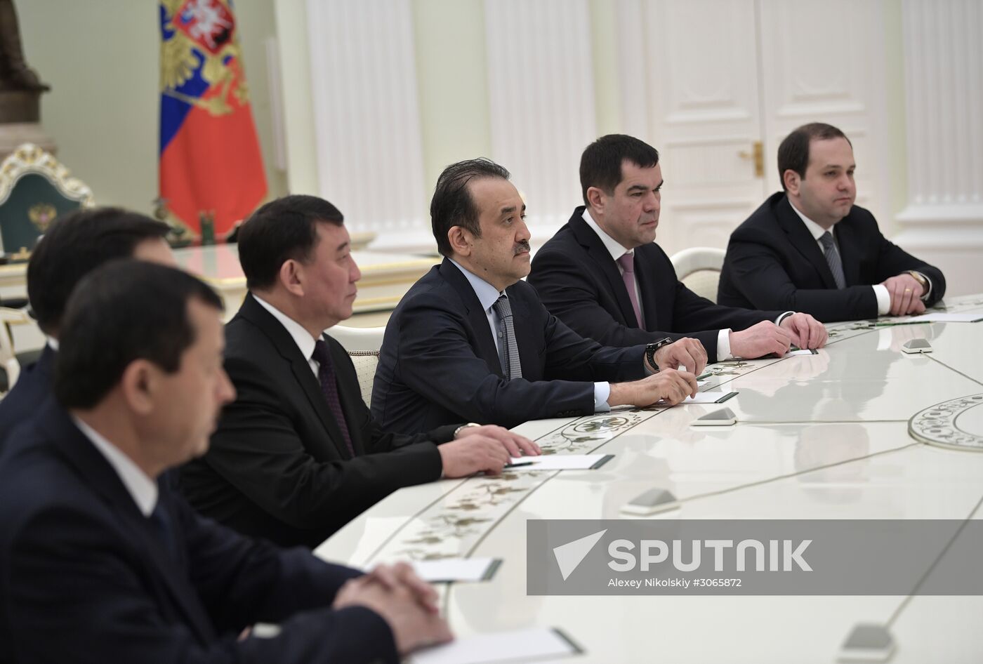 President Vladimir Putin meets with Council of Heads of the CIS Security and Intelligence Agencies