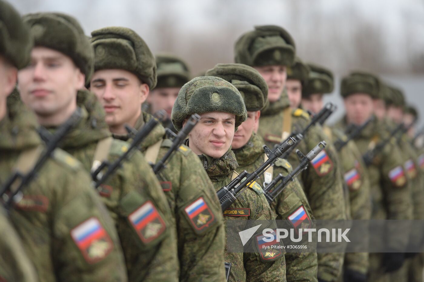 Joint drill for marching personnel of Moscow Garrison ahead of military parade