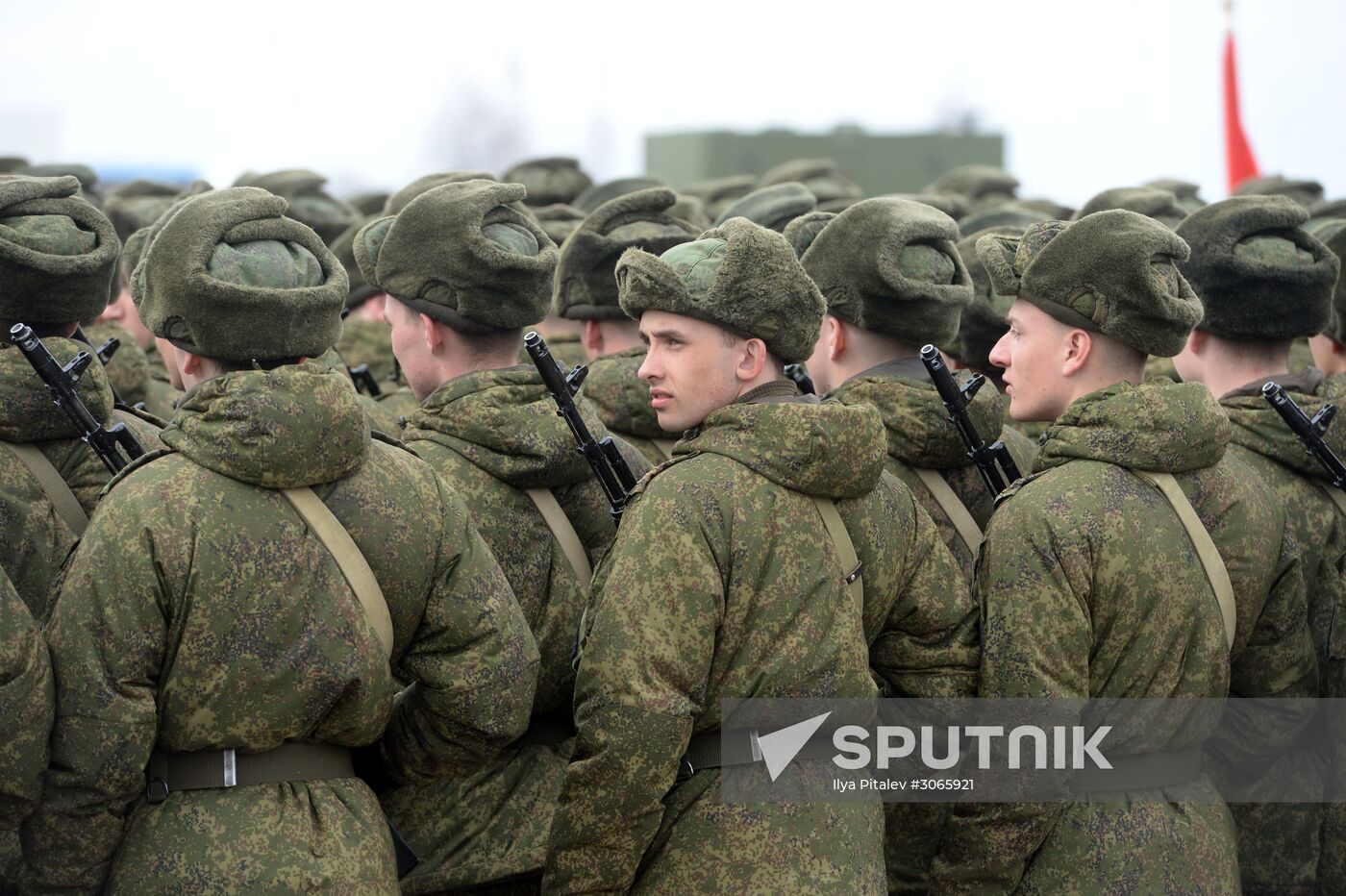 Joint drill for marching personnel of Moscow Garrison ahead of military parade