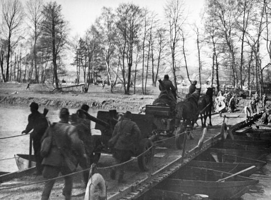 Crossing River Neisse