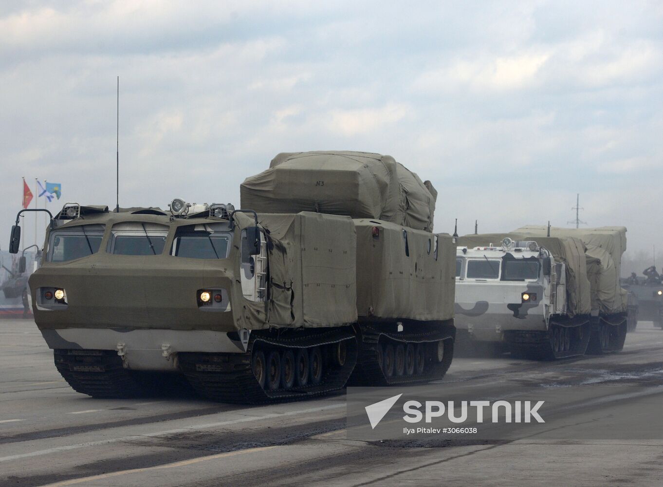 Joint drill for marching personnel of Moscow Garrison ahead of military parade