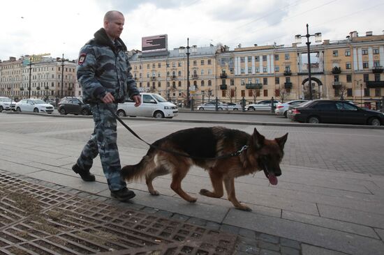 Security measures enhanced in St. Petersburg