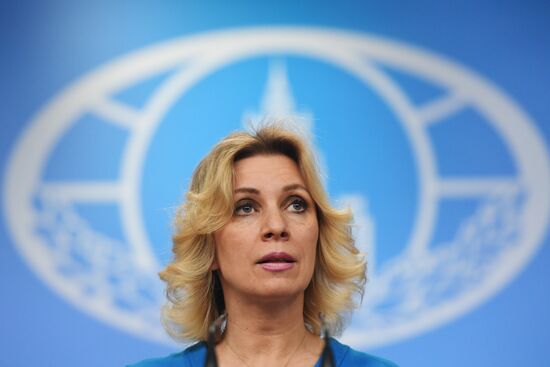 Briefing with Russian Foreign Affairs Ministry Spokesperson Maria Zakharova