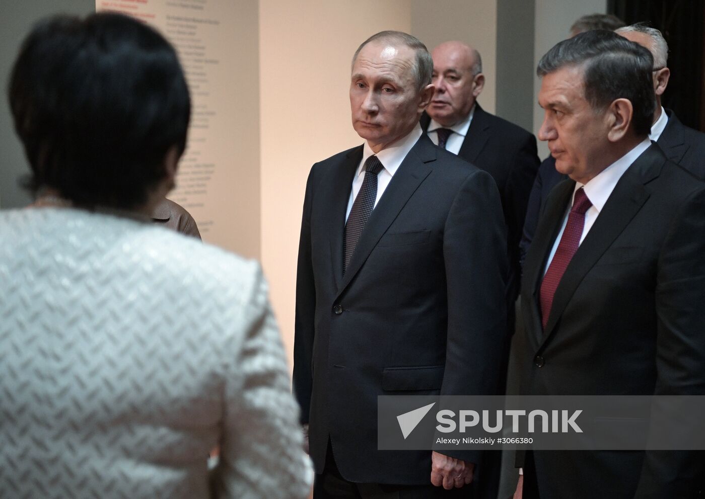 President Vladimir Putin meets with President of Uzbekistan Shavkat Mirziyoyev