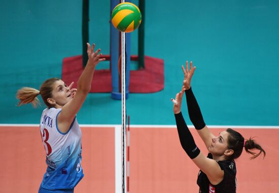 CEV Women's Champions League. Dynamo Moscow vs. Nordmeccanica Modena