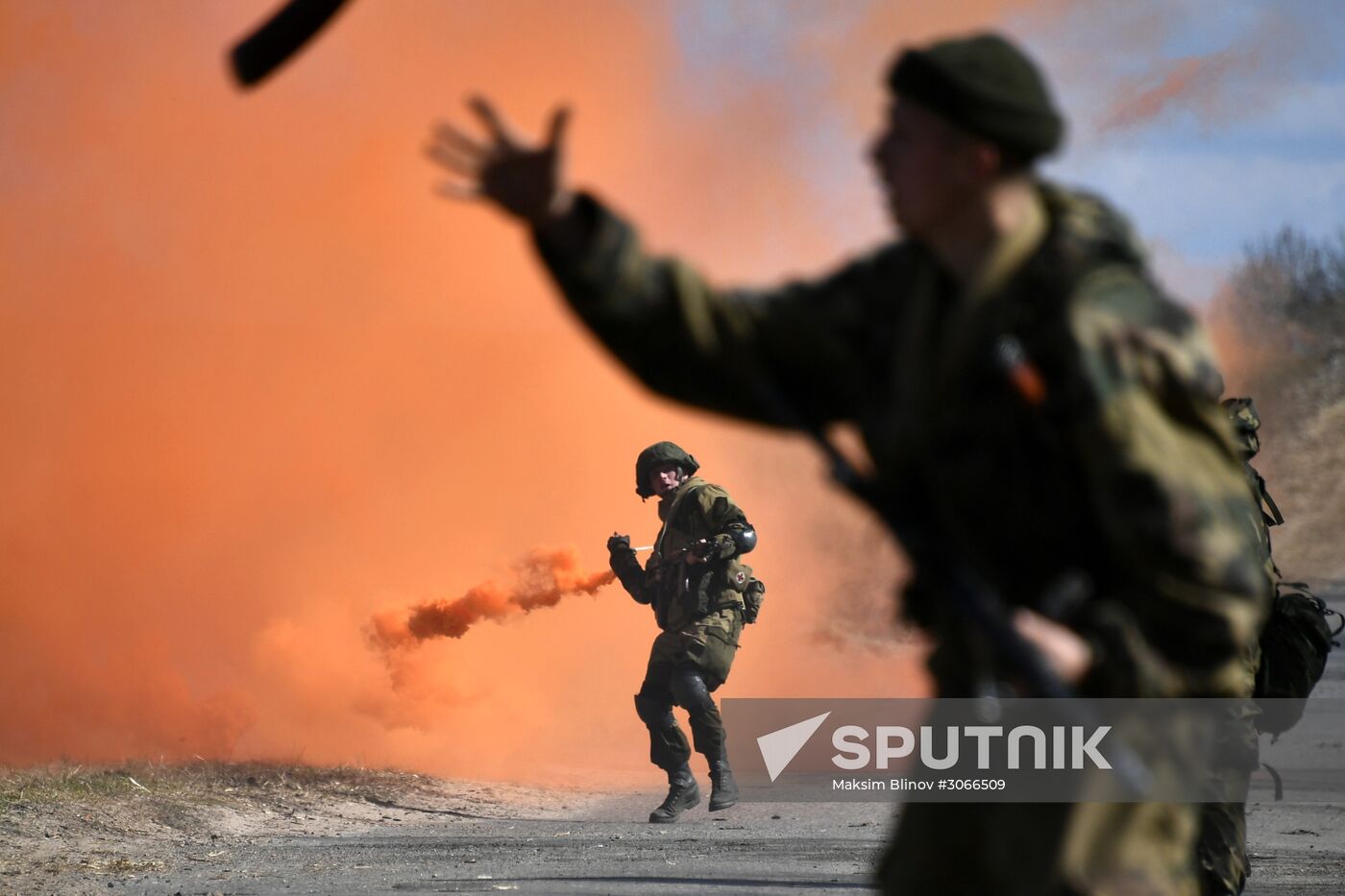 International tactical paratrooper drills in Vitebsk