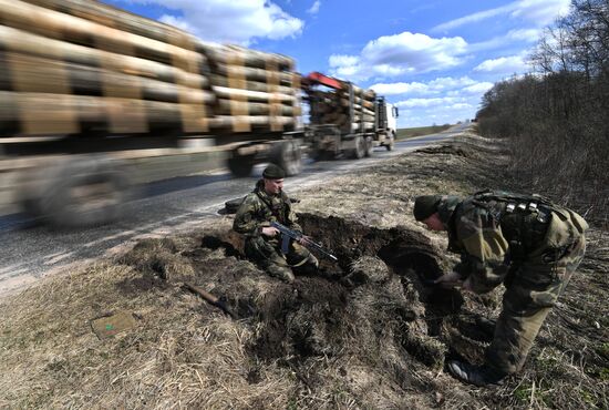 International tactical paratrooper drills in Vitebsk