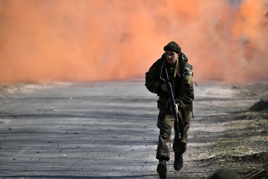 International tactical paratrooper drills in Vitebsk