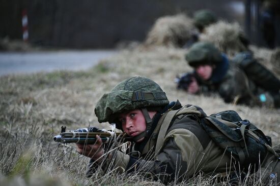 International tactical paratrooper drills in Vitebsk